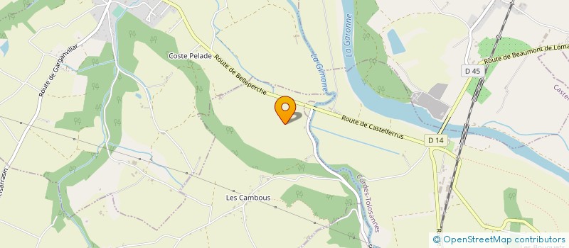 localisation de l'entreprise MONSIEUR JOSEPH DURAUDE  GARGANVILLAR