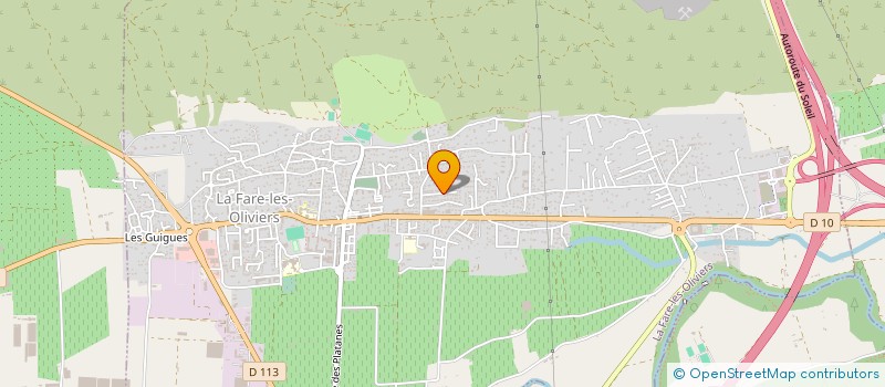 localisation de l'entreprise MONSIEUR JOSEPH EHX MARCEL  LA FARE-LES-OLIVIERS