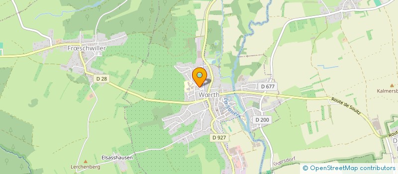 localisation de l'entreprise MONSIEUR JOSEPH EICHHOLTZER  WRTH