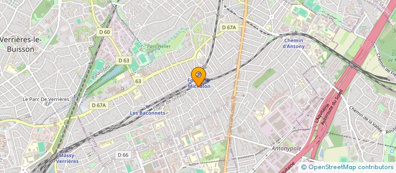 localisation de l'entreprise MONSIEUR JOSEPH EKOBO-KIDOU à ANTONY