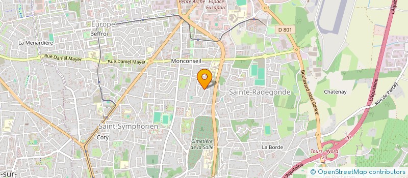 localisation de l'entreprise MONSIEUR JOSEPH EL ACHI  TOURS