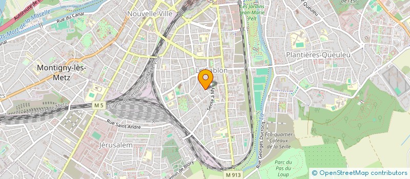 localisation de l'entreprise MONSIEUR JOSEPH ELANGA  METZ