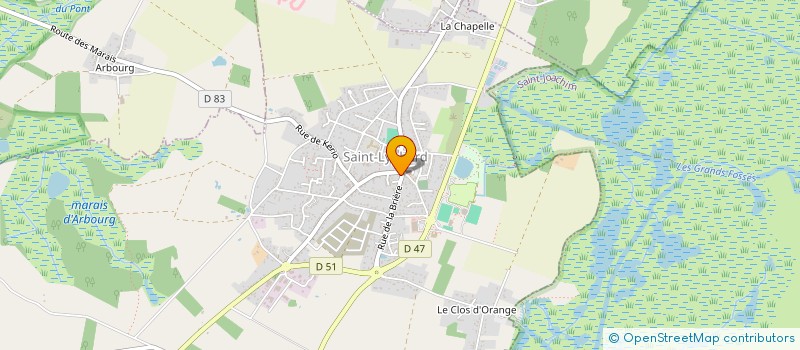 localisation de l'entreprise MONSIEUR JOSEPH EONNET à HERBIGNAC