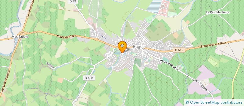 localisation de l'entreprise MONSIEUR JOSEPH ESPOSITO  BAGES