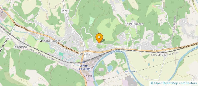 localisation de l'entreprise MONSIEUR JOSEPH ESTOUP  LE LARDIN-SAINT-LAZARE