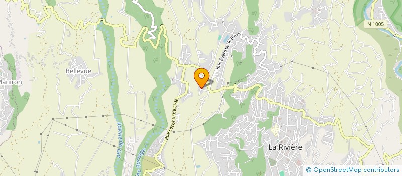 localisation de l'entreprise MONSIEUR JOSEPH FABRICE HOARAU  SAINT-LOUIS