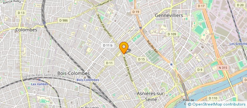 localisation de l'entreprise MONSIEUR JOSEPH FAUX à ASNIERES-SUR-SEINE