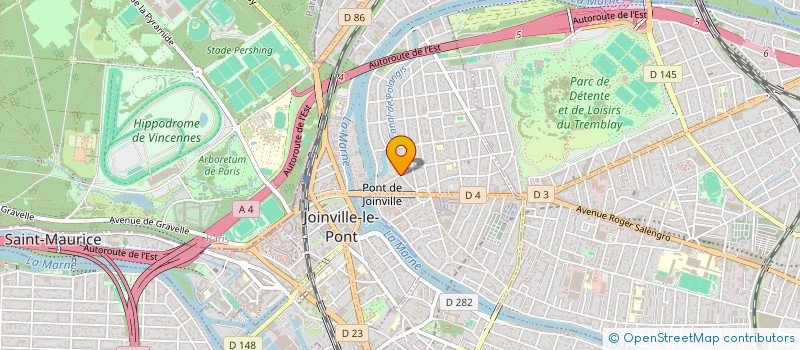 localisation de l'entreprise MONSIEUR JOSEPH FAVRAT à JOINVILLE-LE-PONT
