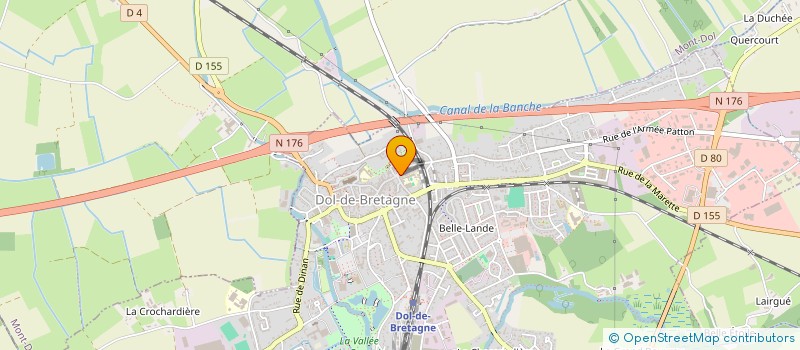 localisation de l'entreprise MONSIEUR JOSEPH FAVRON  DOL-DE-BRETAGNE