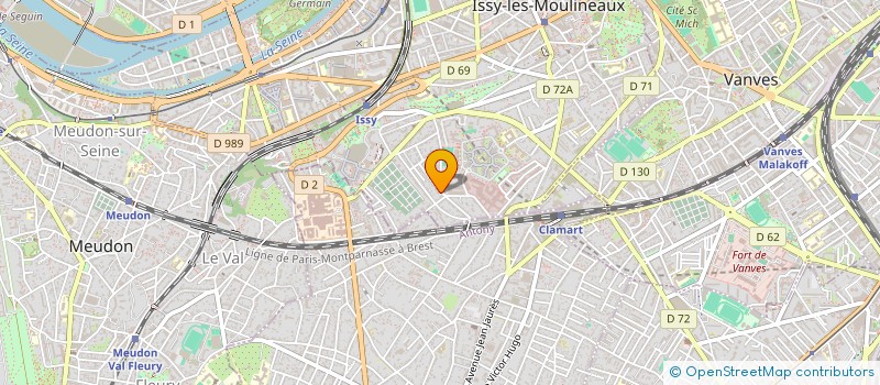 localisation de l'entreprise MONSIEUR JOSEPH FEGHALI à ISSY-LES-MOULINEAUX