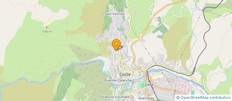 localisation de l'entreprise MONSIEUR JOSEPH FERACCI à CORTE