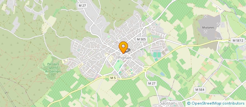 localisation de l'entreprise MONSIEUR JOSEPH FERNANDEZ à PIGNAN
