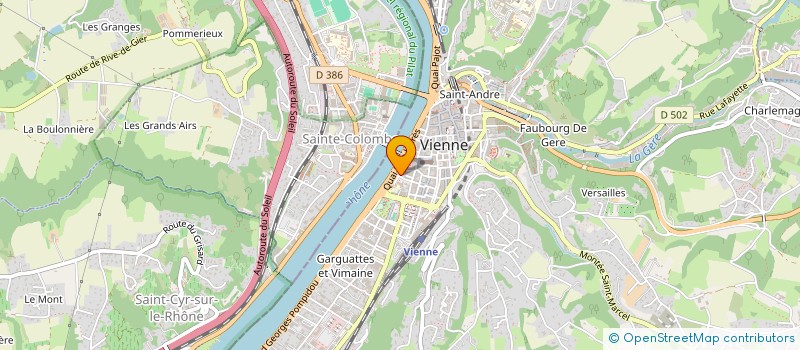 localisation de l'entreprise MONSIEUR JOSEPH FERRARO à VIENNE