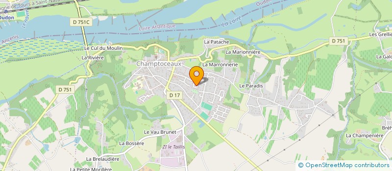 localisation de l'entreprise MONSIEUR JOSEPH FEVRIER  OREE-D'ANJOU