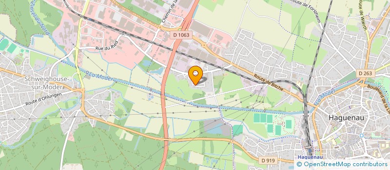 localisation de l'entreprise MONSIEUR JOSEPH FISCHER  HAGUENAU