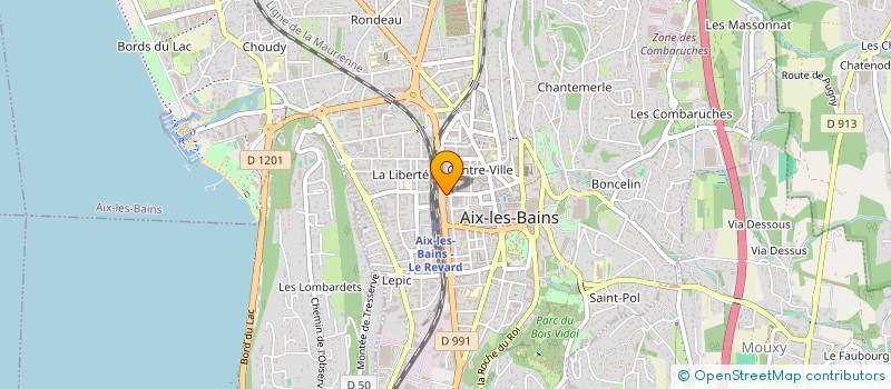 localisation de l'entreprise MONSIEUR JOSEPH FITOUSSI à AIX-LES-BAINS