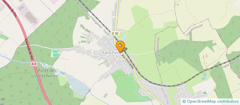 localisation de l'entreprise MONSIEUR JOSEPH FLAUSSE  FARSCHVILLER