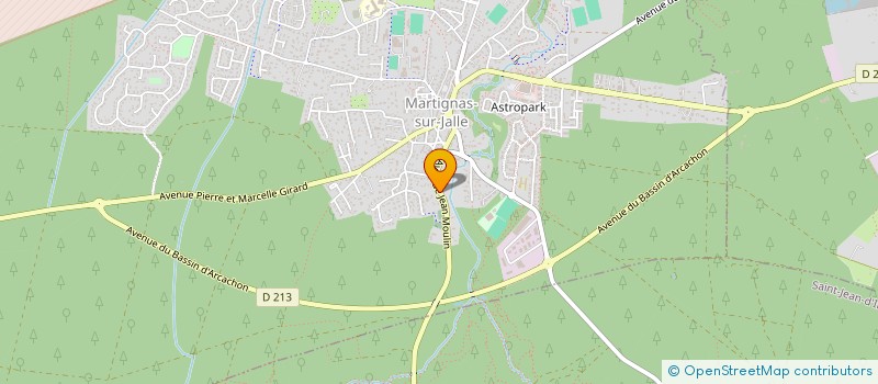 localisation de l'entreprise MONSIEUR JOSEPH FLORES  MARTIGNAS-SUR-JALLE
