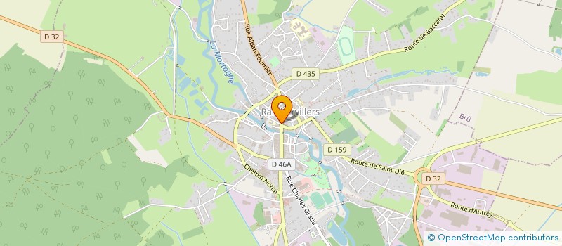 localisation de l'entreprise MONSIEUR JOSEPH FONTI  RAMBERVILLERS