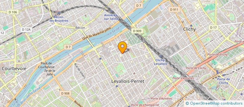localisation de l'entreprise MONSIEUR JOSEPH FORKEN à LEVALLOIS-PERRET