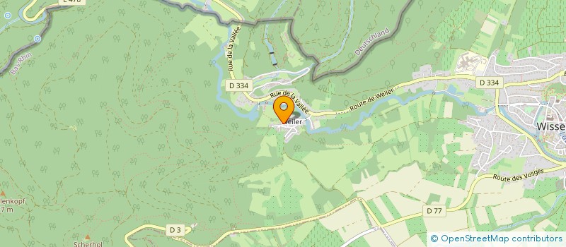 localisation de l'entreprise MONSIEUR JOSEPH FORSTER  SALMBACH