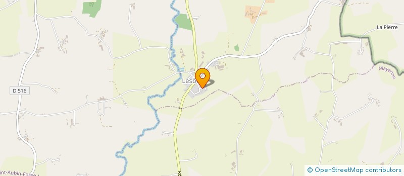 localisation de l'entreprise MONSIEUR JOSEPH FOUCHER  GORRON