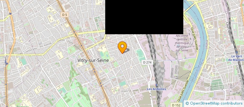 localisation de l'entreprise MONSIEUR JOSEPH FOUGERAS à VITRY-SUR-SEINE