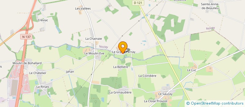 localisation de l'entreprise MONSIEUR JOSEPH FOUGERE  NOZAY