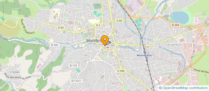 localisation de l'entreprise MONSIEUR JOSEPH FOYATIER  MONTBRISON