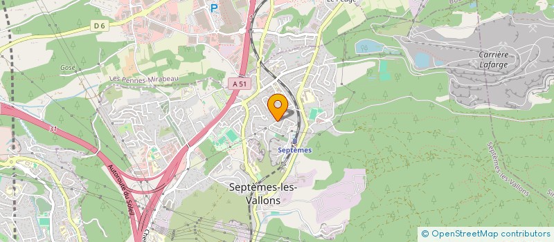 localisation de l'entreprise MONSIEUR JOSEPH FRANCONE à SEPTEMES-LES-VALLONS