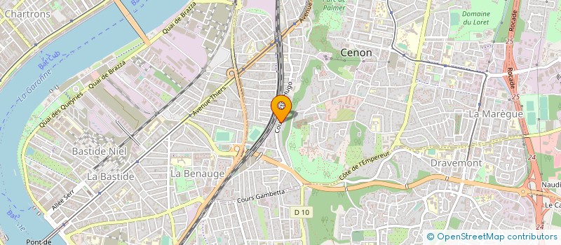 localisation de l'entreprise MONSIEUR JOSEPH FUTOL  CENON