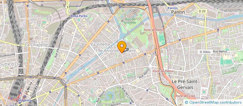 localisation de l'entreprise MONSIEUR JOSEPH GABISON  PARIS