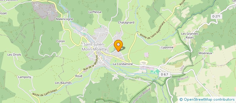 localisation de l'entreprise MONSIEUR JOSEPH GACHE à COLOMBIER