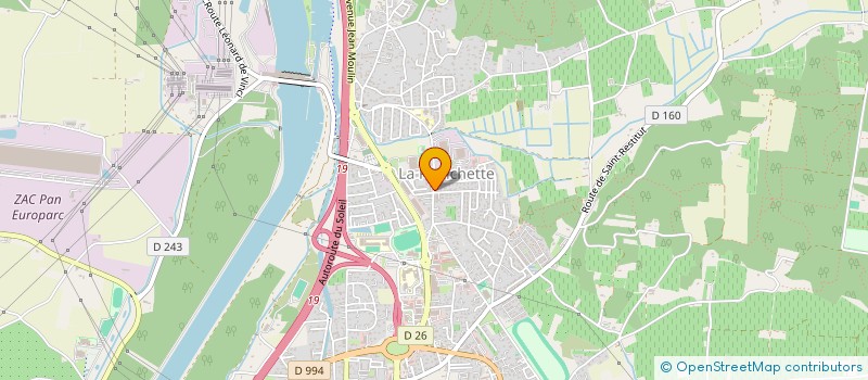 localisation de l'entreprise MONSIEUR JOSEPH GARCIA  BOLLENE