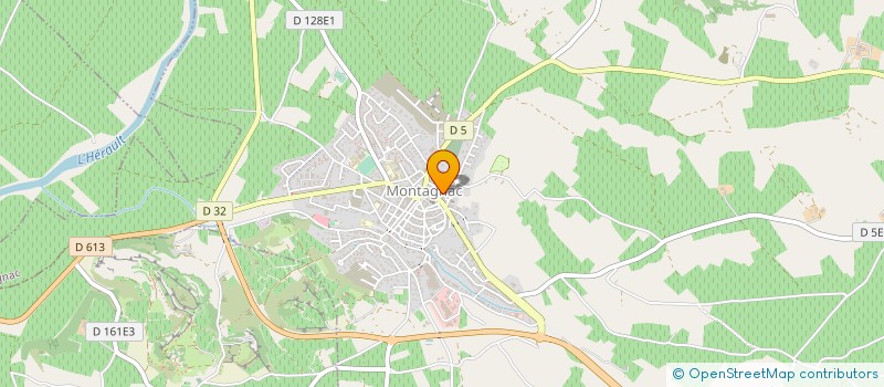 localisation de l'entreprise MONSIEUR JOSEPH GARCIA  MONTAGNAC