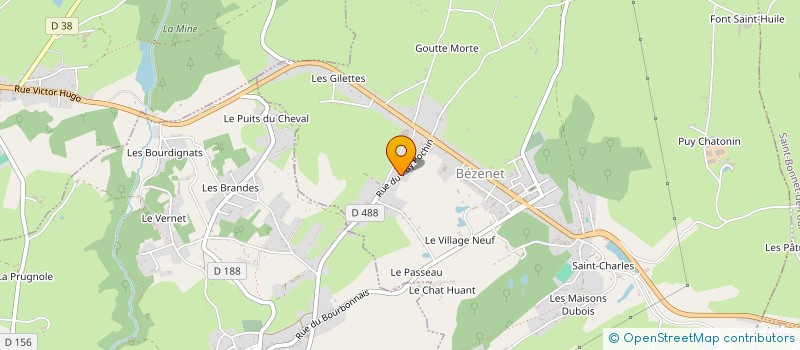 localisation de l'entreprise MONSIEUR JOSEPH GARGOWITZ  BEZENET