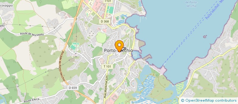 localisation de l'entreprise MONSIEUR JOSEPH GARNIER à PORTO-VECCHIO