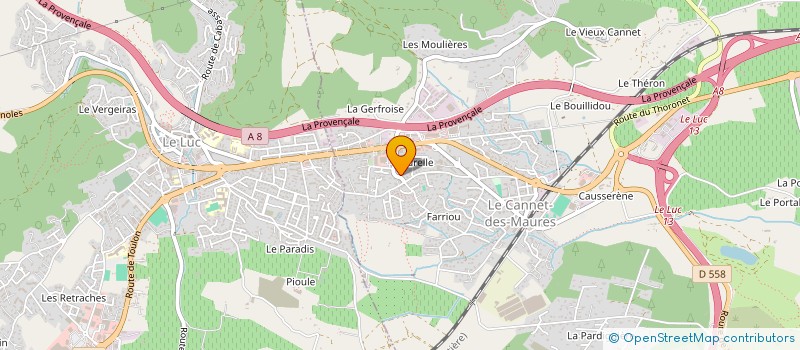 localisation de l'entreprise MONSIEUR JOSEPH GARZO à LES MAYONS