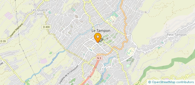localisation de l'entreprise MONSIEUR JOSEPH GAUCI à LE TAMPON