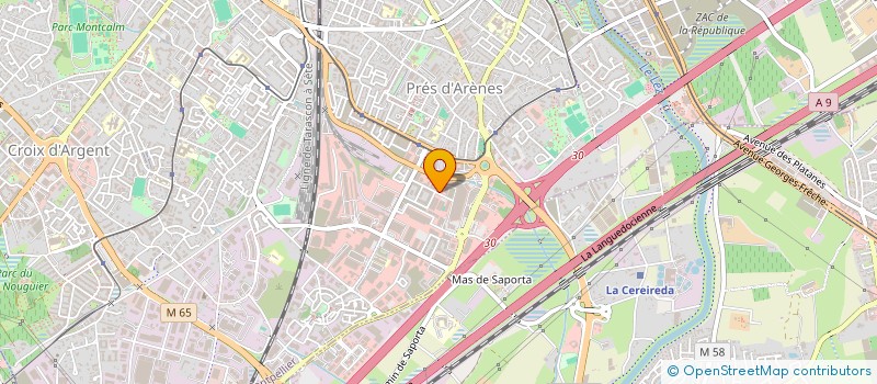 localisation de l'entreprise MONSIEUR JOSEPH GIFFONE à MONTPELLIER