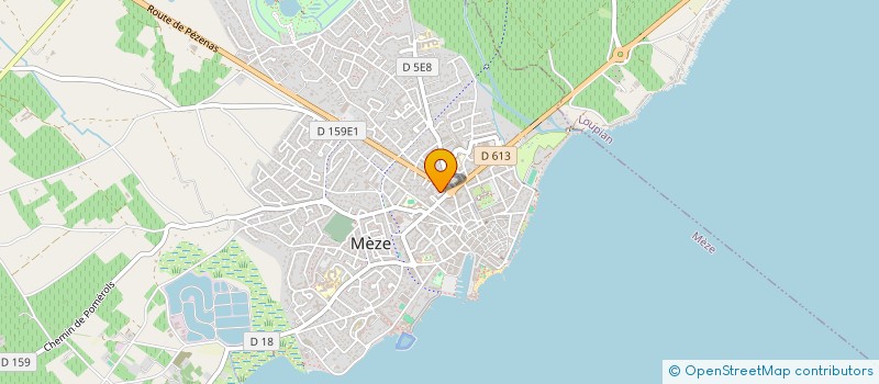 localisation de l'entreprise MONSIEUR JOSEPH GIMENEZ à MEZE