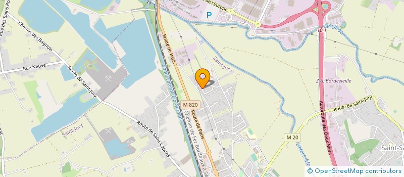 localisation de l'entreprise MONSIEUR JOSEPH GIMENEZ  SAINT-JORY