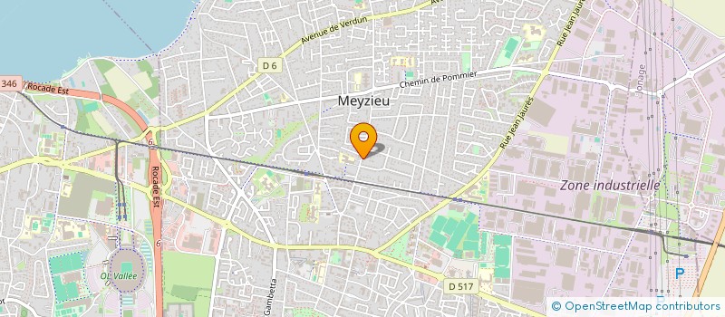 localisation de l'entreprise MONSIEUR JOSEPH GIRGENTI  MEYZIEU