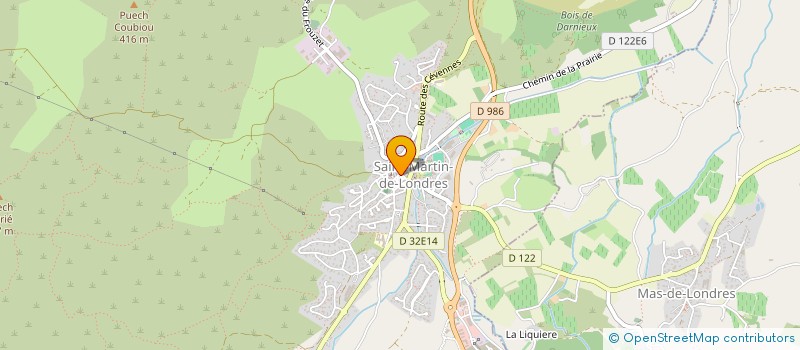 localisation de l'entreprise MONSIEUR JOSEPH GIUDICE à SAINT-MARTIN-DE-LONDRES