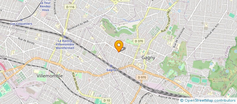 localisation de l'entreprise MONSIEUR JOSEPH GOBIN à GAGNY
