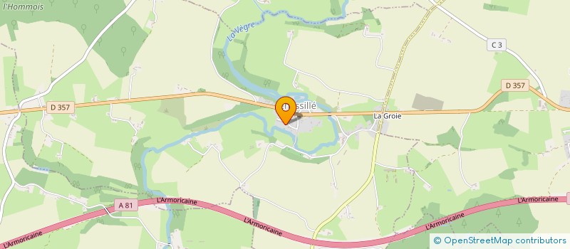 localisation de l'entreprise MONSIEUR JOSEPH GODARD  CHASSILLE