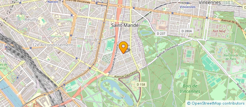 localisation de l'entreprise MONSIEUR JOSEPH GOLDMAN  SAINT-MANDE