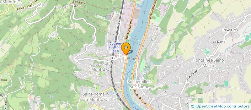 localisation de l'entreprise MONSIEUR JOSEPH GOMEZ à FONTAINES-SUR-SAONE