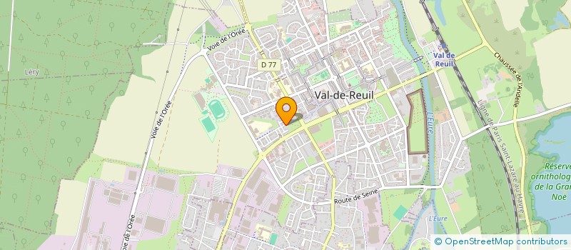 localisation de l'entreprise MONSIEUR JOSEPH GOMIS  VAL-DE-REUIL