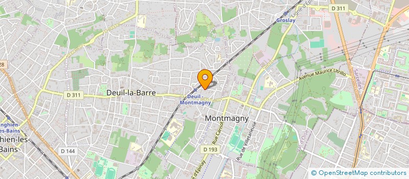 localisation de l'entreprise MONSIEUR JOSEPH GONCALVES à DEUIL-LA-BARRE